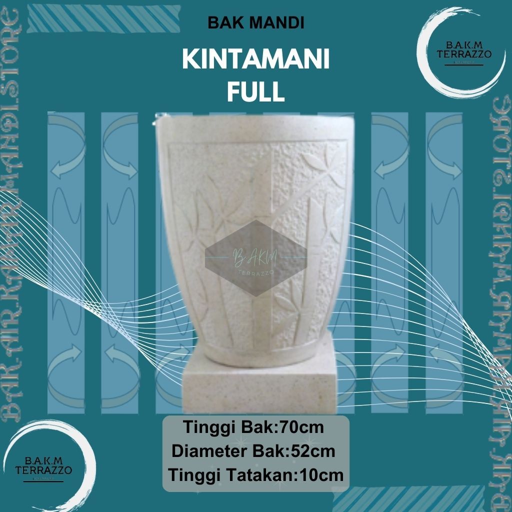 BAK AIR KAMAR MANDI | BAK MANDI TERRAZZO | BAK MANDI MINIMALIS CANTIK TERDEKAT | TIPE KINTAMANI FULL