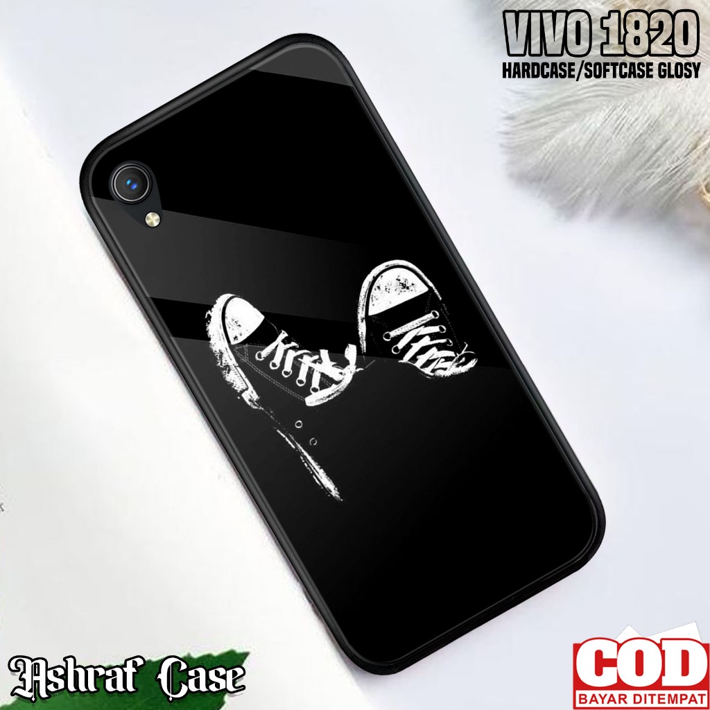 Case VIVO 1820 - Casing Hp VIVO 1820 Terbaru ( HTM ) Silikon Hp - Softcase Glass Kaca - Kondom Hp - 