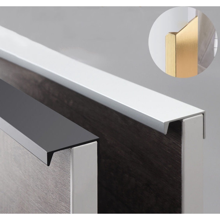 Tarikan Handle Furniture Laci Lemari Kitchen Set Stainless Minimalis Flat Aksesoris Furniture Pegang