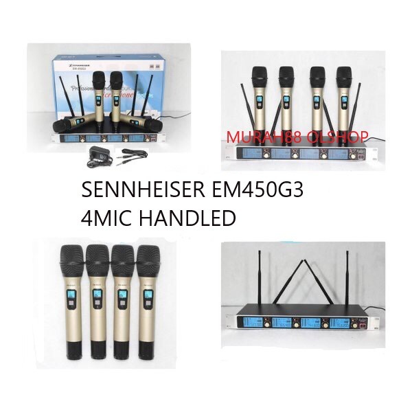 Mic Wireless SENNHEISER EM450 G3 sennheizer EM 450G3 4 Microphone