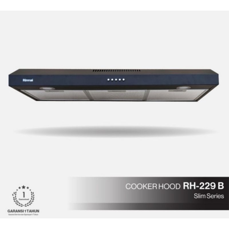 COOKER HOOD RINNAI 229B - TUDUNG HISAP RINNAI 90CM - RINNAI COOKER HOOD 90CM - TUDUNG HISAP MURAH