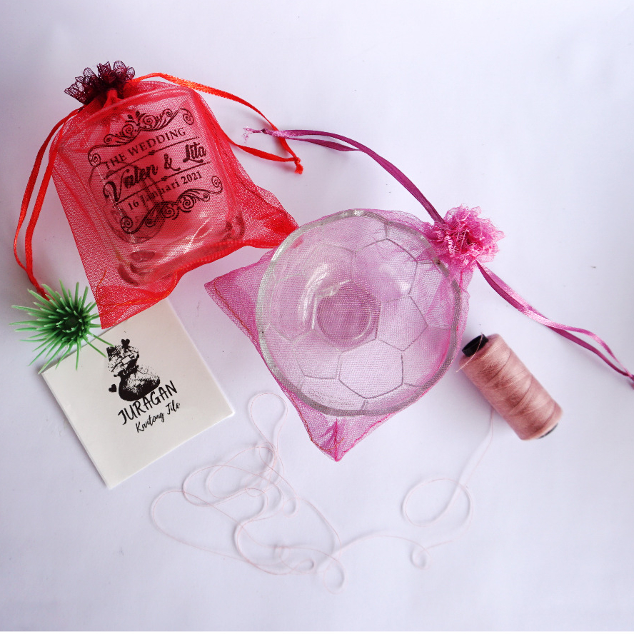 Kantong Sarung Tile Serut 12x15 cm/ Mangkok bola, gelas PSP dll