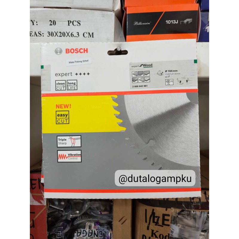 Mata gergaji circular saw BOSCH kayu 7 inchi saw blade