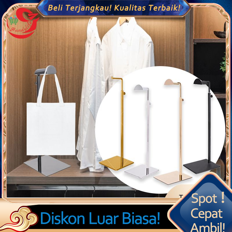 Gantungan Display Tas / Pajangan Tas Topi /Tiang Pajang Tas Topi
