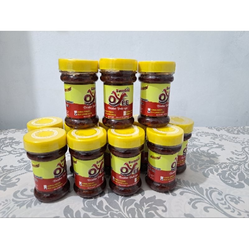 

Sambal Oyee cumi asin