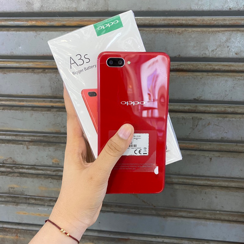 Oppo A3s 2/16gb second bekas pakai normal fullset ori