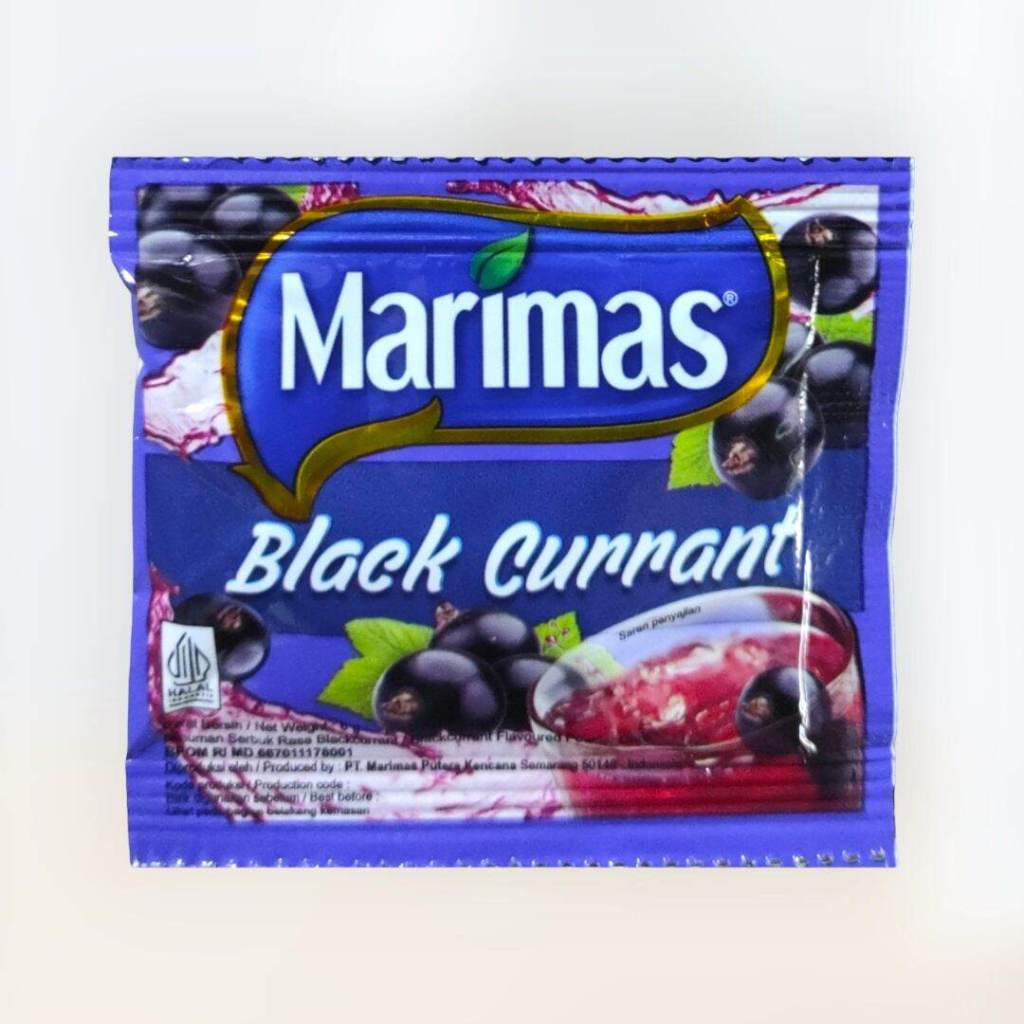 

MINUMAN MARIMAS BLACK CURRANT 1 RENCENG ISI 10 MURAH