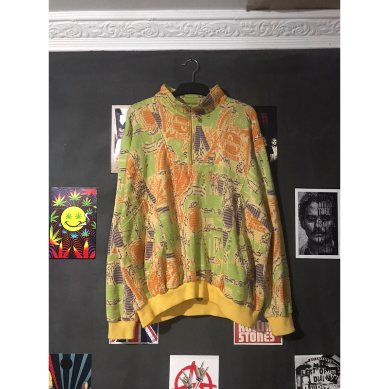 HALF ZIP REEBOK VINTAGE - JAKET SECOND - REEBOK SECOND