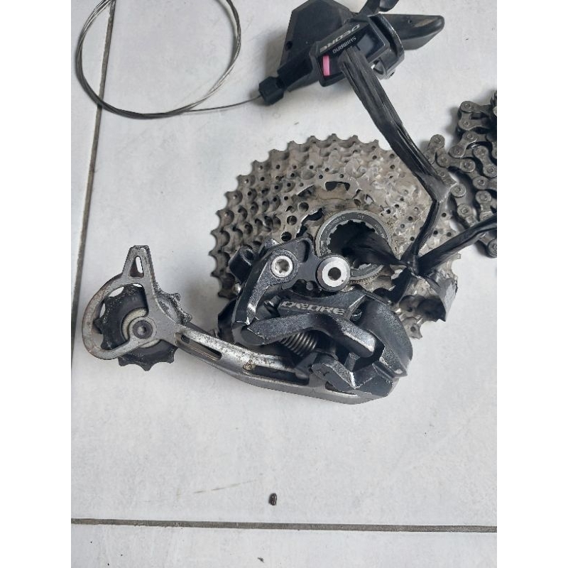 RD dan Sprocket Deore 9 speed