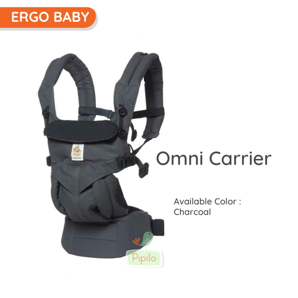 Omni 360 Baby Carrier All-In-One Ergobaby – Charcoal / Gendongan Bayi