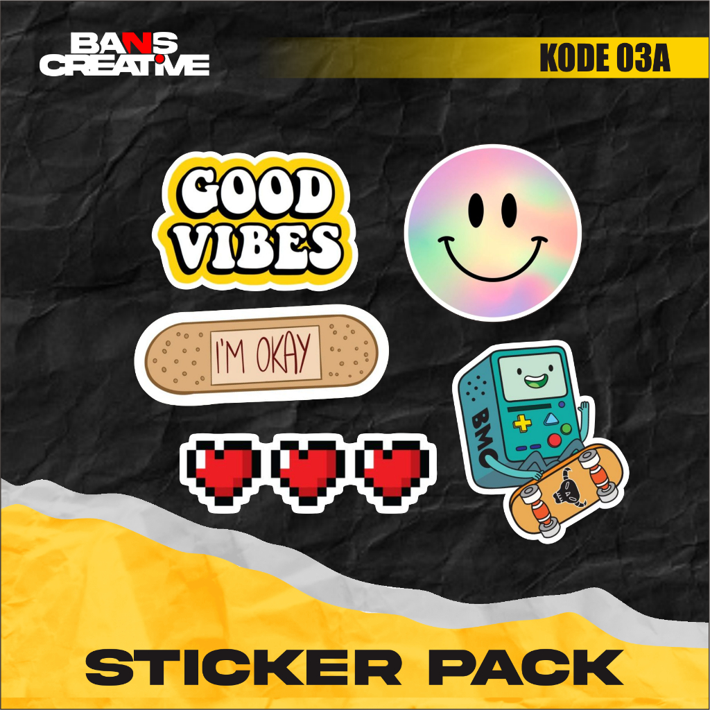 

STIKER AESTHETIC HYPEBEAST PACK KEREN ANTI AIR 03A