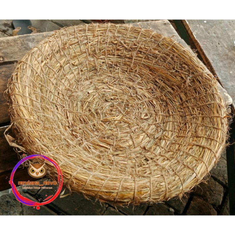 TARANGAN AYAM SARANG SUSUH SERAT JERAMI ANYAMAN JERAMI AYAM BANGKOK MENTOK BANYAK BEBEK ANGSA TEMPAT