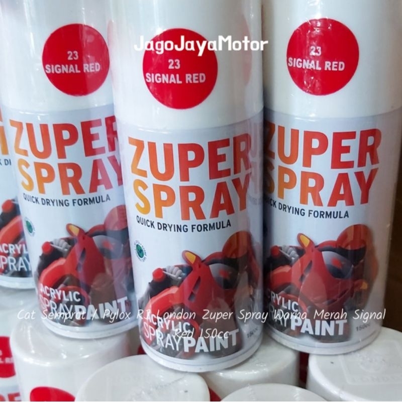 Pylox / Cat Semprot Merah Cabe Signal Red Zuper Spray 150cc