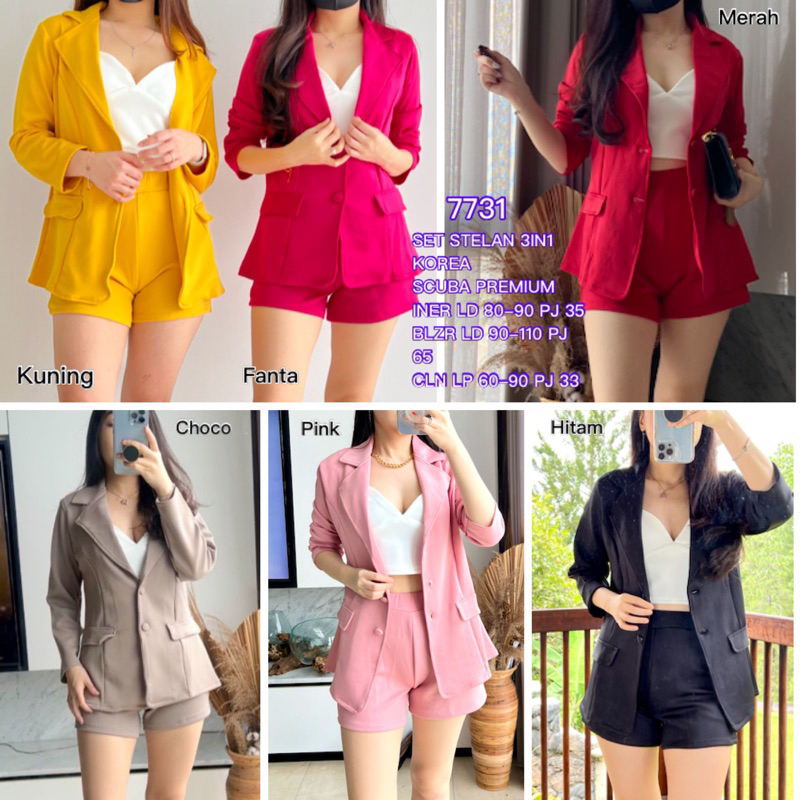 VS SET SETELAN KOREA WANITA 3IN1 SCUBA 7731/8006/8045 VS_IMPORT