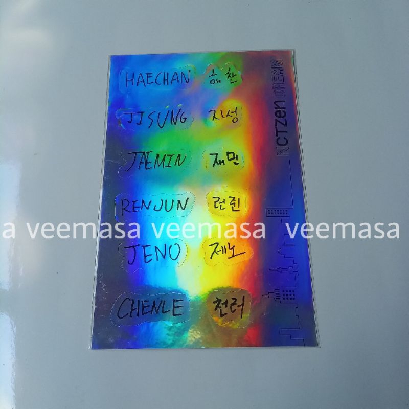 [READY - UBAH KE J&T] NCT Dream Welcome Ace Kit Sticker