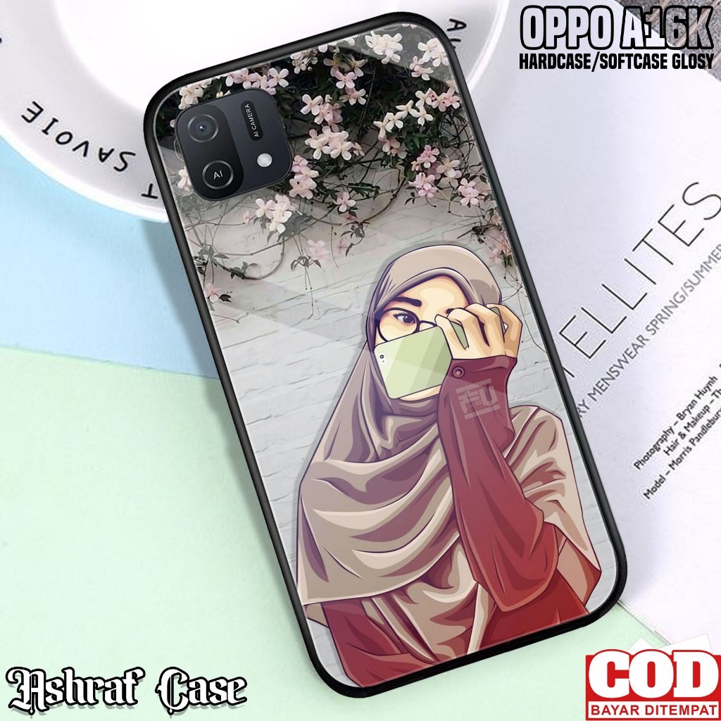 Case Oppo A16K - Casing Oppo A16K ( HJB ) Silikon Hp Oppo A16K - Kesing Hp Oppo A16K - Softcase Glas