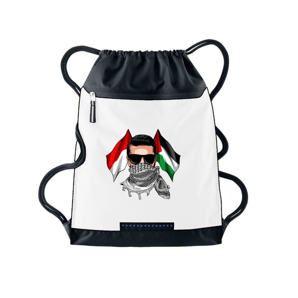 Tas Serut Pria Anti Air palestine / Tas serut wanita palestina Anti air / tas ransel selempang strin