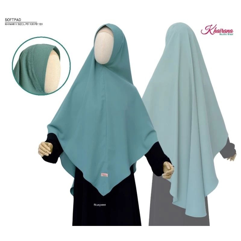 Khimar Khairana V size L Softpad