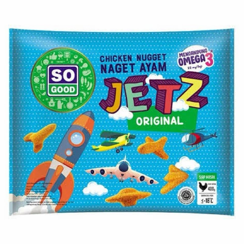 

SO GOOD Nuget Chickeen Jetz 400 Gram