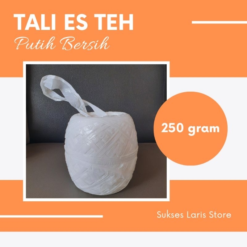

TALI UNTUK PLASTIK ES | ES TEH DITALI PINGGIR | TALI IKAT TEPI | TALI RAFIA PREMIUM