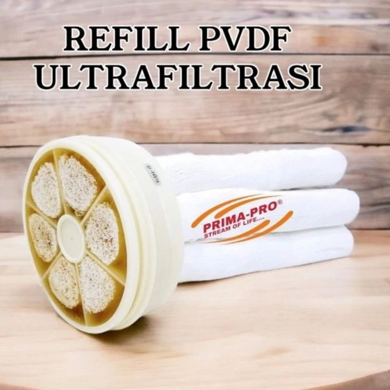 Refil PVDF Ultrafiltrasi 5000 LPH Membran Ultrafiltrasi PVDF Part