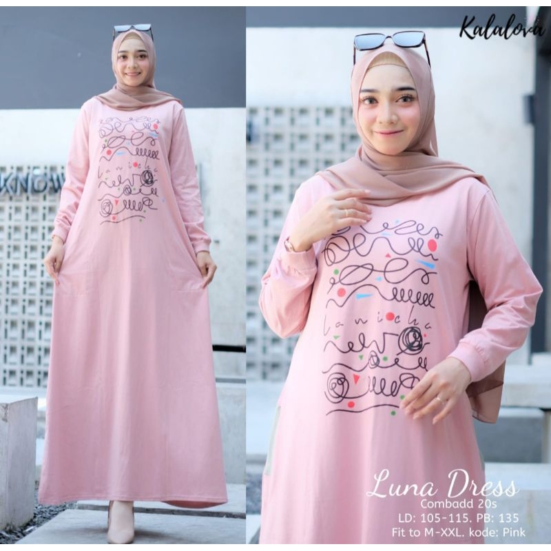 Wafarisa_ Pink T Sirt Gamis Jumbo
