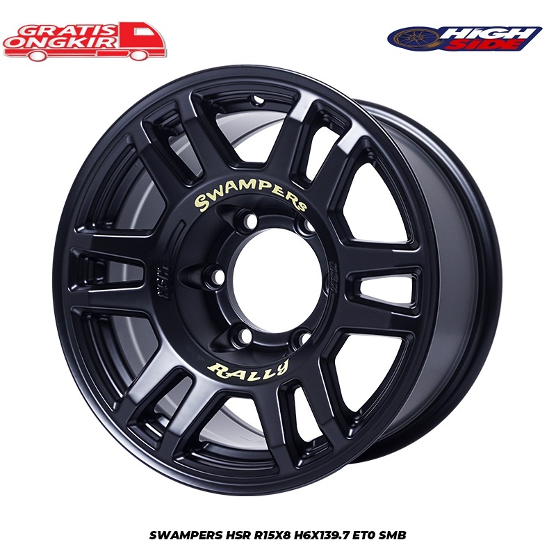 Velg Hsr R15 Mobil Panther,Hilux Double,Triton,Strada, Velg Hsr Wheel