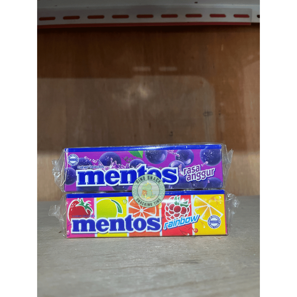 

Mentos Roll Rasa Anggur / Rainbow (Isi 14 Pcs)