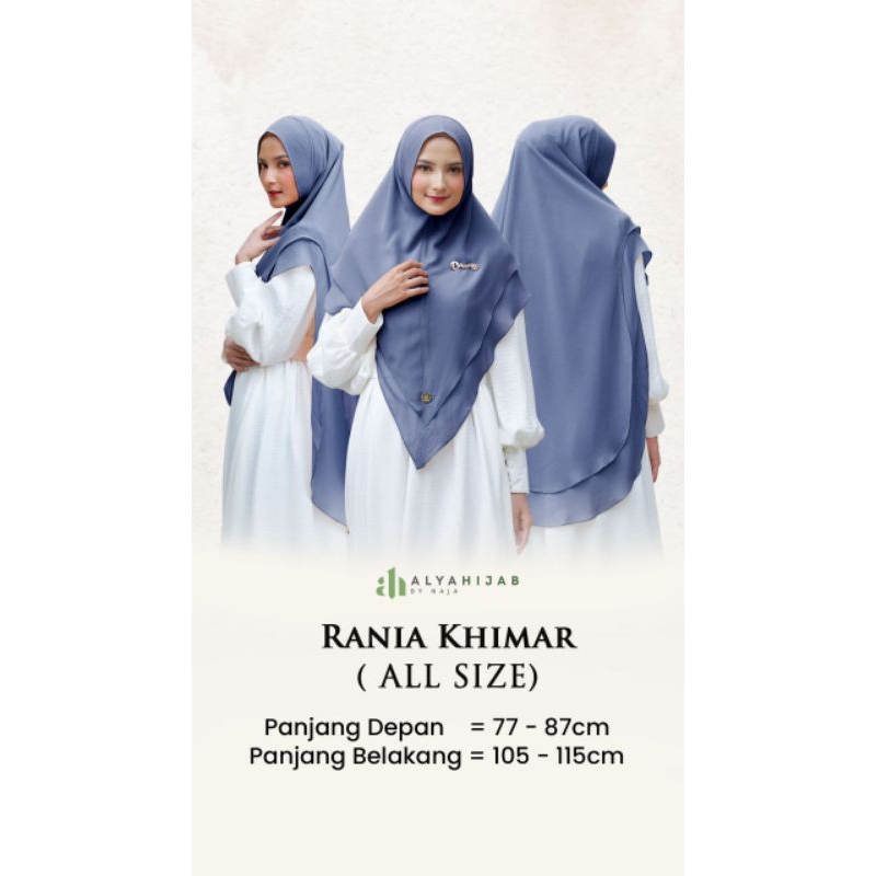 RANIA KHIMAR BY ALYA HIJAB BY NAJA, KHIMAR ALYA HIJAB, KHIMAR PREMIUM