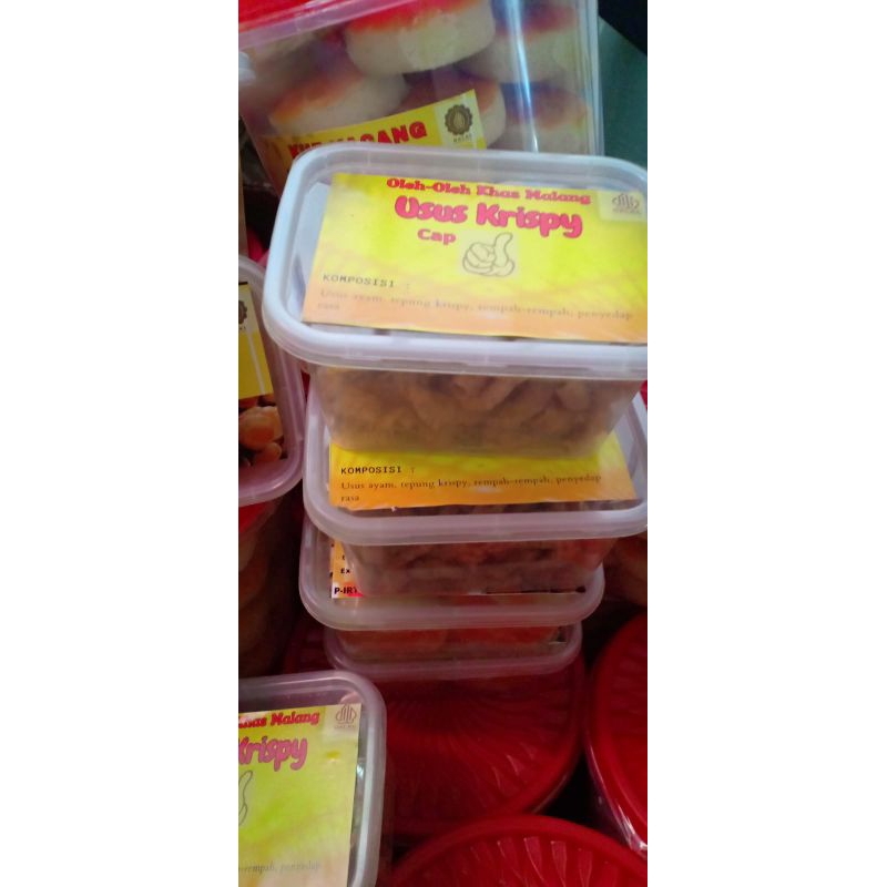 

TERMURAH!!! USUS KRISPY KEMASAN TWINWALL 50-65 GR