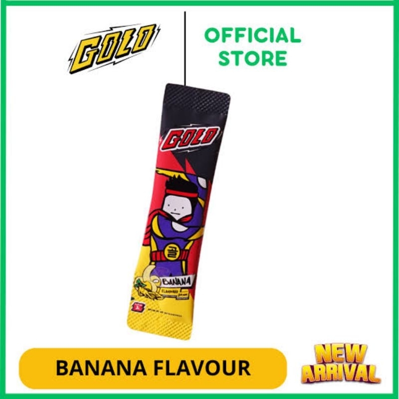 

Golo Ginseng Sachet Original Rasa Banana