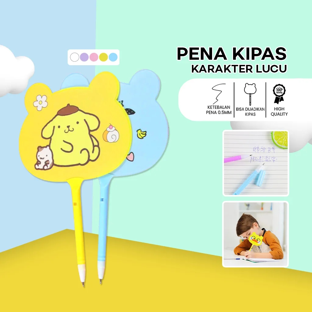 

Pulpen Kipas Sanrio Handfan