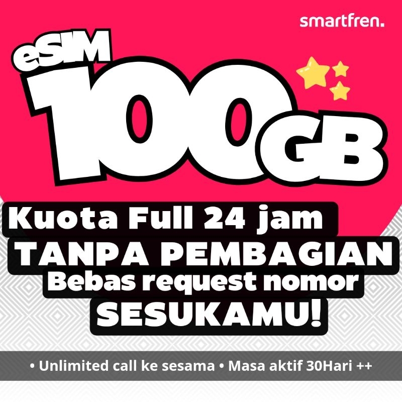 TERMURAH eSIM Smartfren