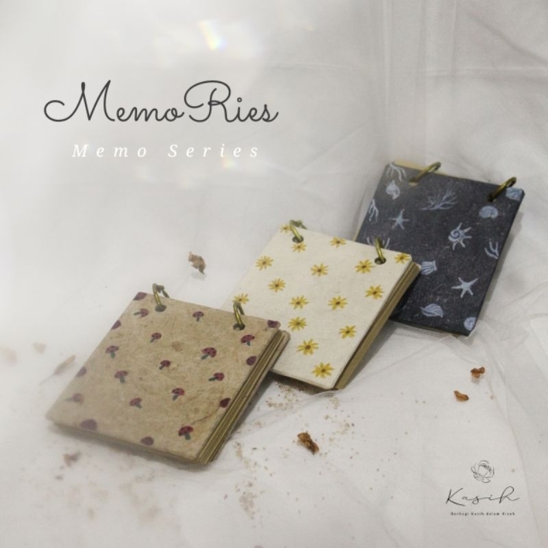 

Buku Memo Lucu | Kertas Daur Ulang | Souvernir pesta | MEMOries - Memo Series | Mini Vintage Book by Kasih