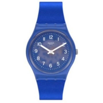 Original 100% SWATCH GL124 Jam Tangan Wanita Swiss Made BLURRY BLUE Garansi Resmi 2 Tahun