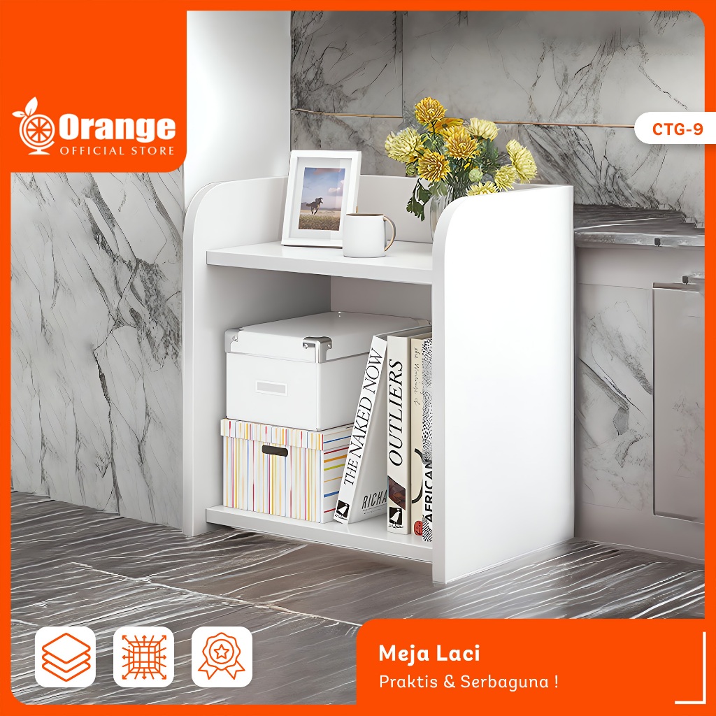 Ghl-Rak Minimalis Samping Kasur Premium Dengan Desain Elegan