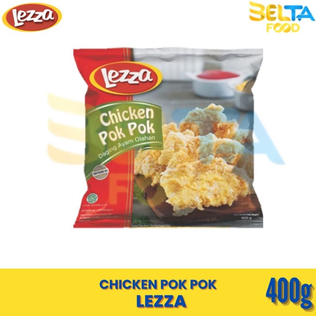 

Lezza Chicken Pok Pok 400g Ayam Nugget