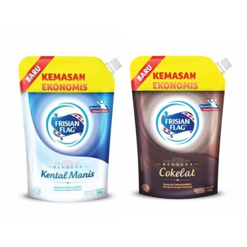 

⭐ SUSU KENTAL MANIS ⭐SKM Frisian Flag Bendera 545gr