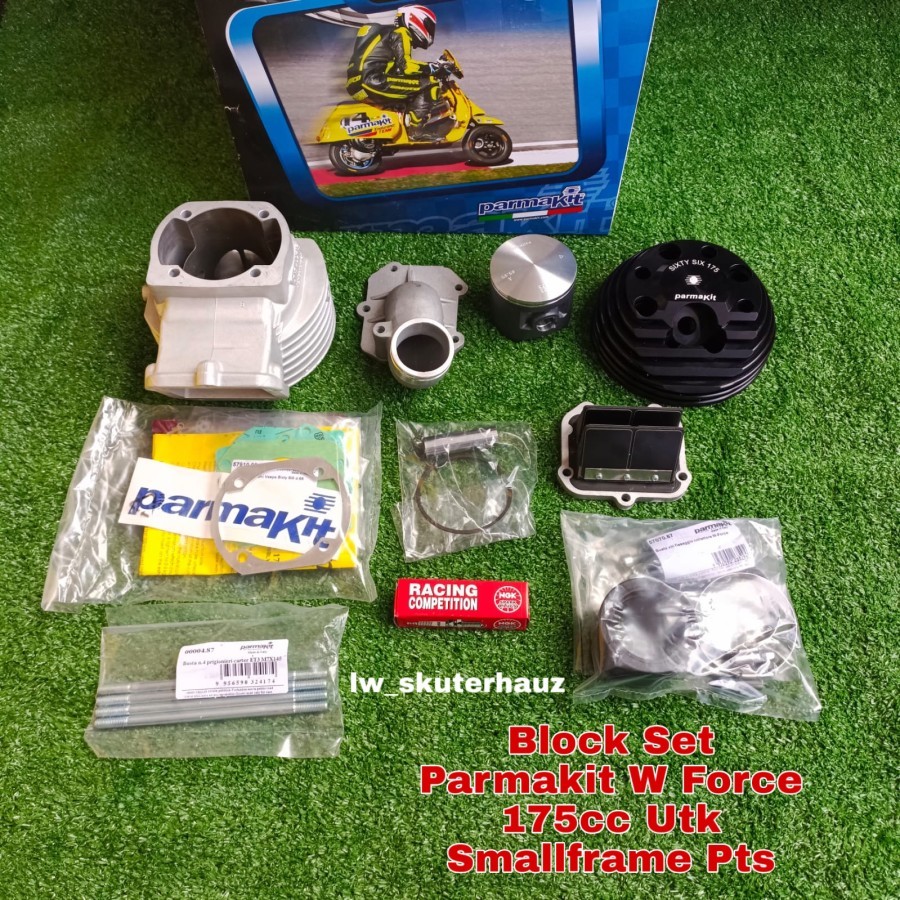 Blok set parmakit sixty six 175cc utk smallframe, pts dkk