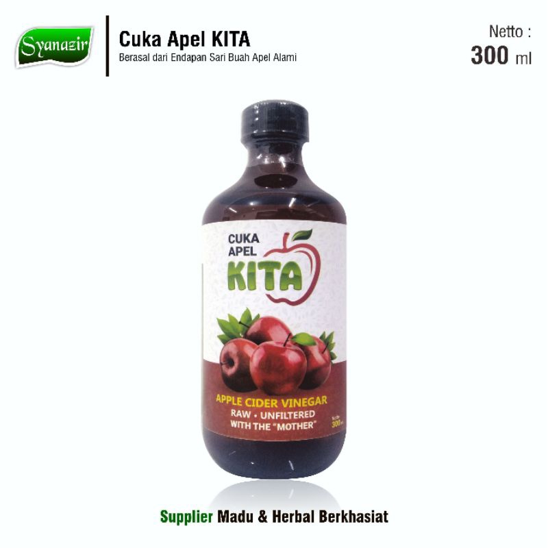 

Cuka Apel KITA 300 ml Membantu Menurunkan Kolestrol dan Menyehatkan Jantung