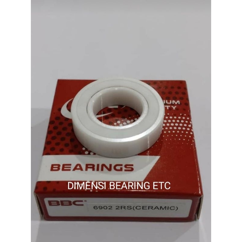 BALL BEARING 6902 2RS CERAMIC BBC