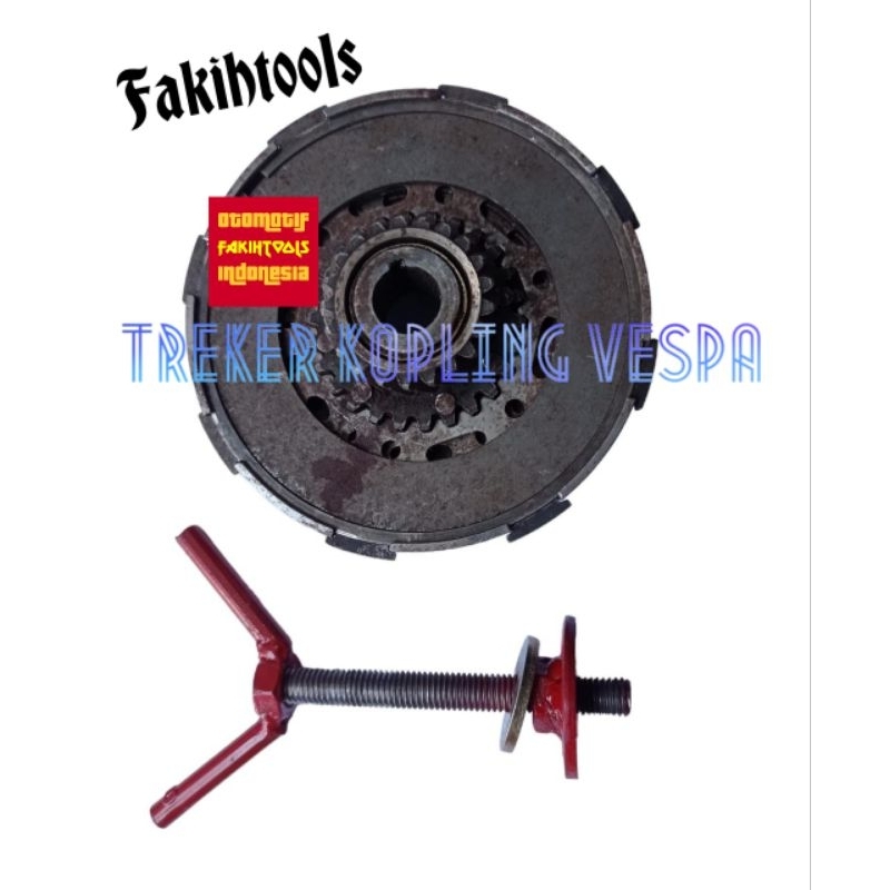 Treker Kopling Vespa Alat Bongkar Pasang Kopling Vespa Universal