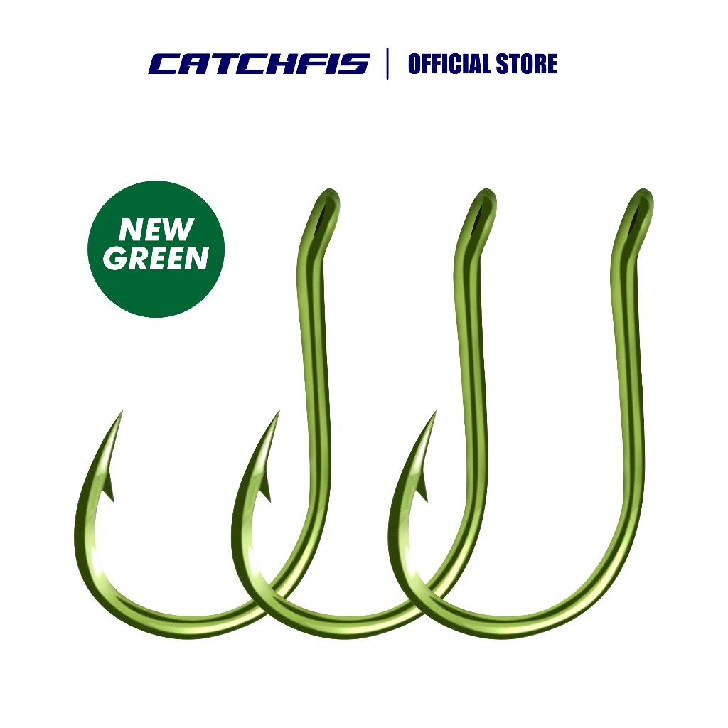 Catchfis - Mata Kail (KAIL TYPE KECIL) Type 1053 serial no 0.5 - 5.0 isi 10pcs High Carbon Steel Kai