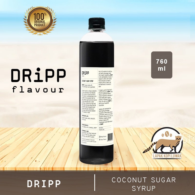 

Coconut Sugar Syrup merk Dripp