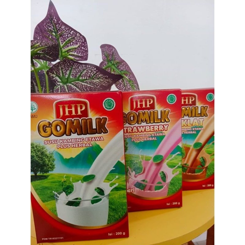 

GOMILK susu etawa plus herbal / plus daun kelor / menambah nafsu makan /aman bumil busui