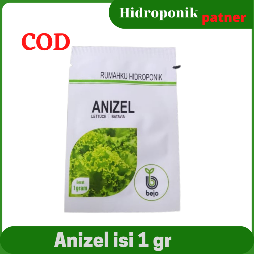 Anizel 1 gr benih selada batavia bejo seed