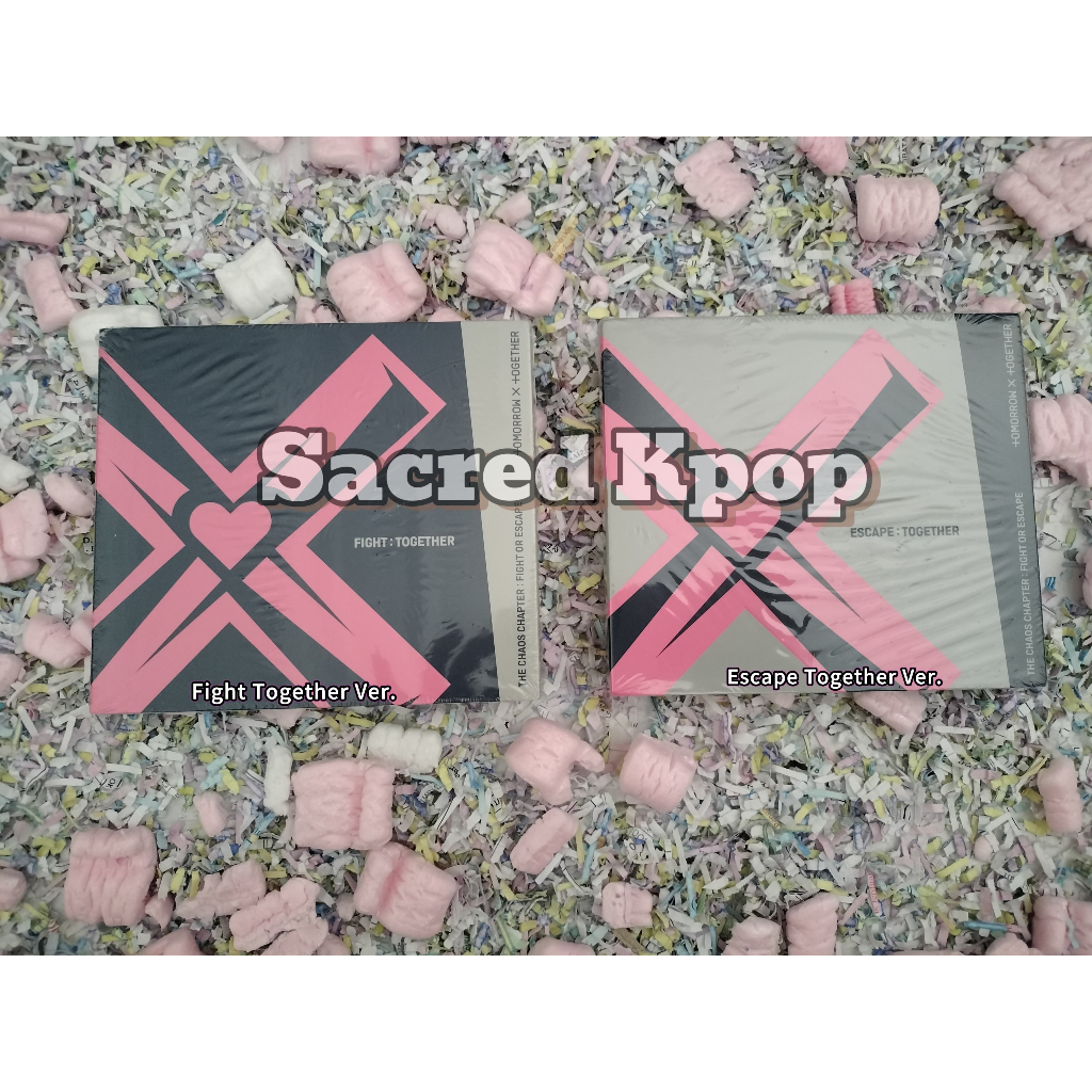 TOMORROW X TOGETHER TXT Chaos Chapter Fight or Escape [2 Versions] Jewel Case Version Official