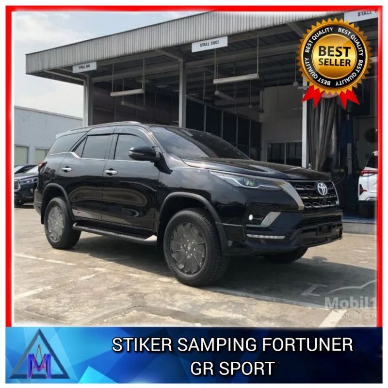 Stiker Samping Fortuner GR Sport Stiker Body Samping Fortuner GR Sport