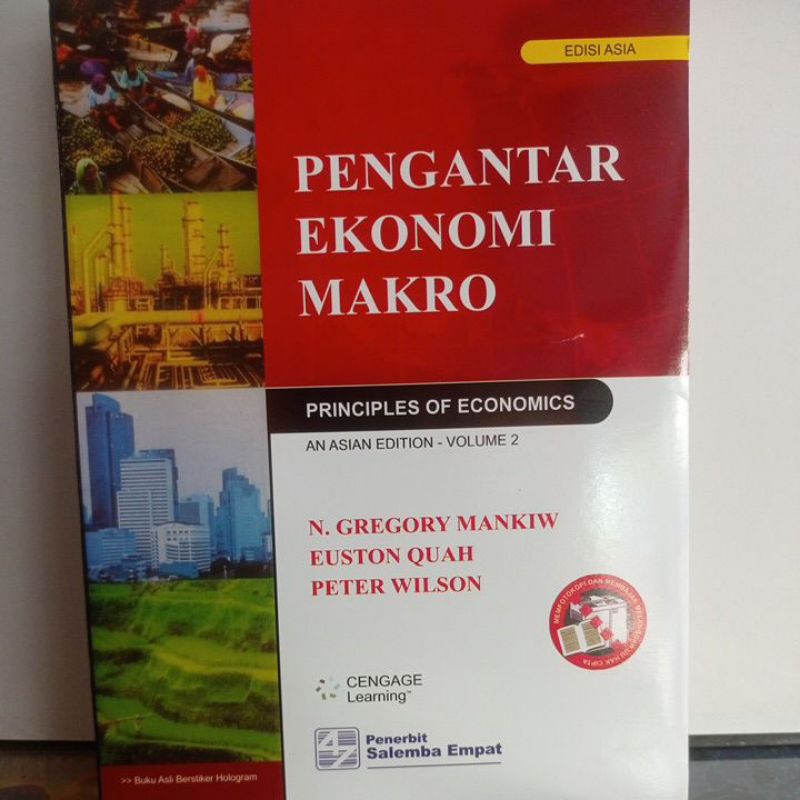 Buku Pengantar Ekonomi Makro Edisi Asia Principles Of Economics An Asian Edition Volume 2 Oleh N. Gr