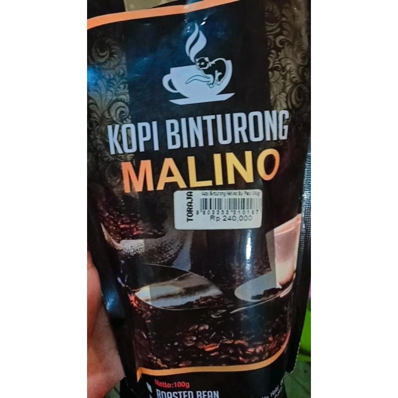 KOPI BINTURONG KHAS MALINO 100GPgr